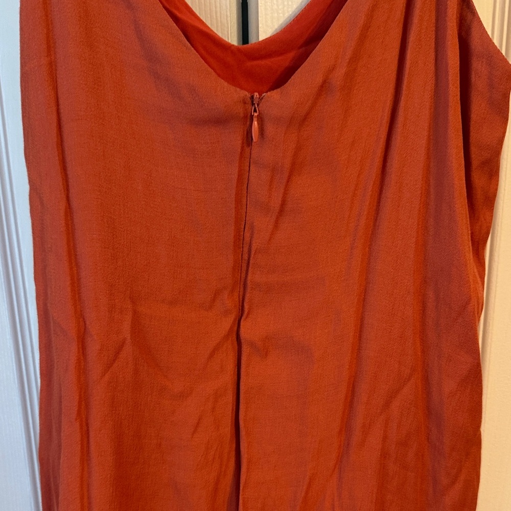 Rust Orange Mini Dress - Picture 3 of 4